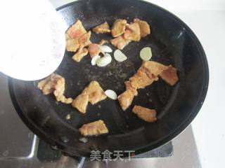 杏鲍菇干子炒肉片的做法步骤:4