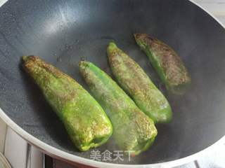 虎皮尖椒的做法步骤:9