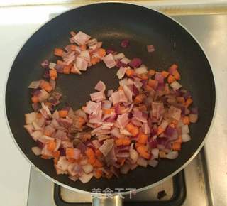 培根芝士焗土豆泥的做法步骤:4