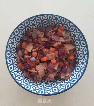 培根芝士焗土豆泥的做法步骤:5
