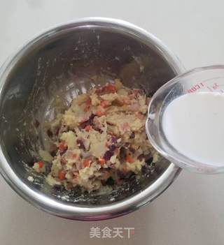 培根芝士焗土豆泥的做法步骤:6