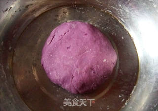 双色刀切馒头的做法步骤:2