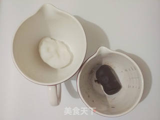 可可双色冰皮月饼的做法步骤:9