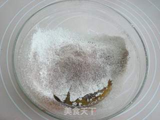 可可玛格丽特饼干的做法步骤：3