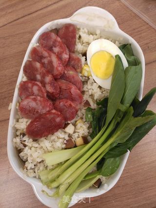 烤箱煲仔饭的做法步骤:10