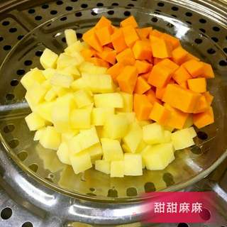 南瓜土豆泥的做法步骤:3