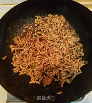 京酱肉丝的做法步骤:14