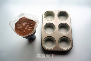 巧克力北海道戚风的做法步骤:7