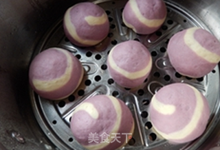 紫薯馒头的做法步骤:17