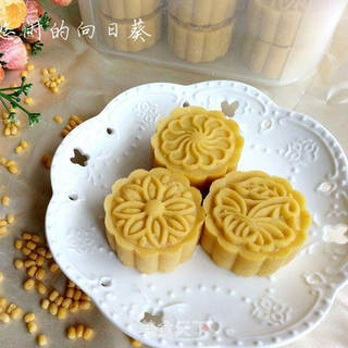 自制无添加剂绿豆糕的做法步骤:6