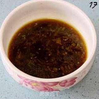 用传统的方法制作冰凉开胃的【豉汁小黄鱼】的做法步骤:16