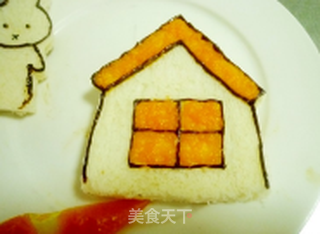 米菲三明治的做法步骤:6