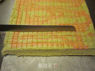 做个跟苹果6有关的--彩绘小苹果蛋糕卷的做法步骤:25
