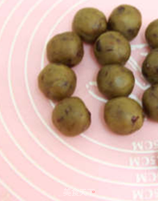 【番茄配方】抹茶红豆酥—— 抹茶味伴随左右萦绕心头的做法步骤:9