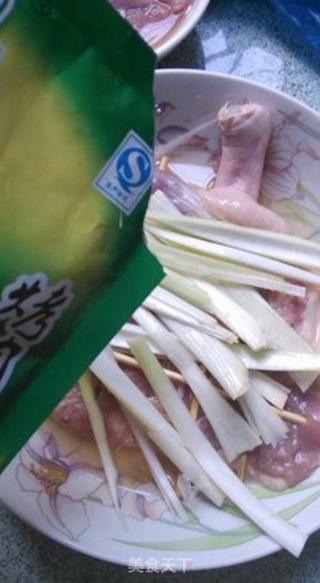 香烤大鸭腿的做法步骤:6