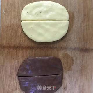 条纹午茶饼干的做法步骤:5