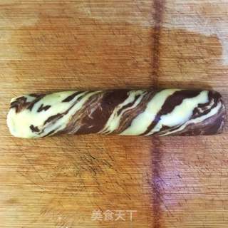 条纹午茶饼干的做法步骤:8