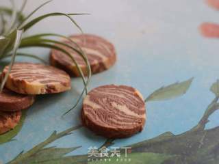 条纹午茶饼干的做法步骤:11
