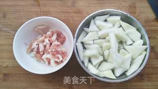 柚子皮炒肉的做法步骤:3