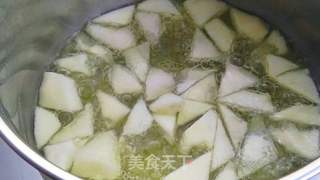 柚子皮炒肉的做法步骤：4