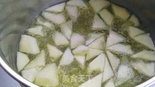 柚子皮炒肉的做法步骤:4
