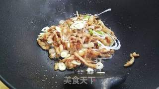 柚子皮炒肉的做法步骤:6