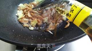 柚子皮炒肉的做法步骤:7