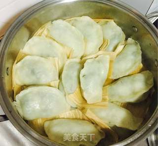 茴香烫面包子的做法步骤:13
