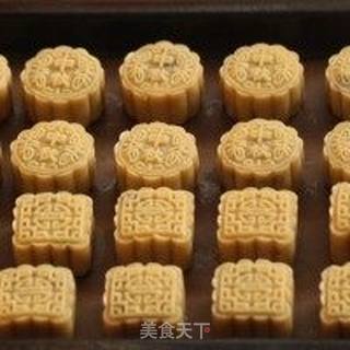 杂粮果仁月饼的做法步骤:11