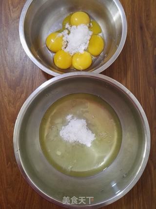 八寸原味海绵蛋糕的做法步骤:3
