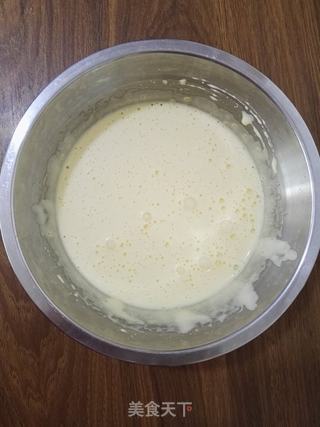 八寸原味海绵蛋糕的做法步骤:5