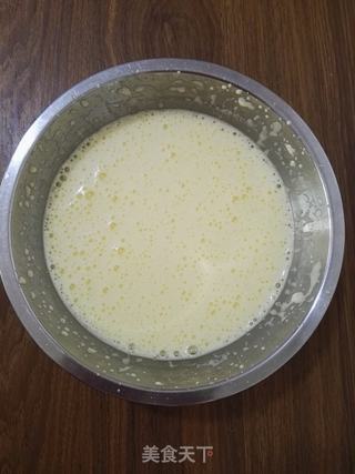 八寸原味海绵蛋糕的做法步骤:6