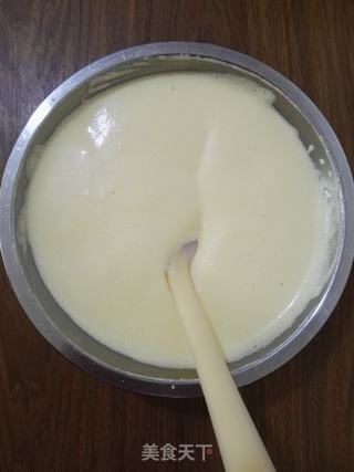 八寸原味海绵蛋糕的做法步骤:8