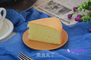 八寸原味海绵蛋糕的做法步骤:13