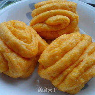 胡萝卜花卷的做法步骤：10