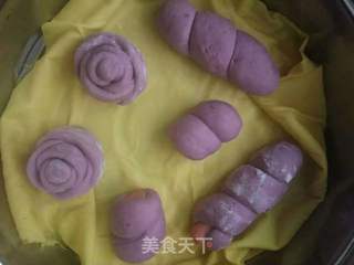 紫薯馒头的做法步骤:7