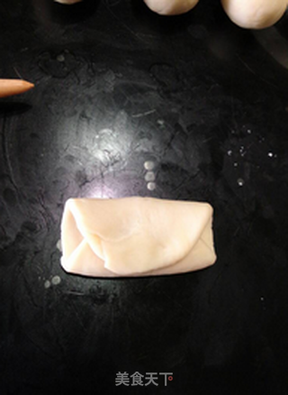 榨菜鲜肉月饼的做法步骤:13