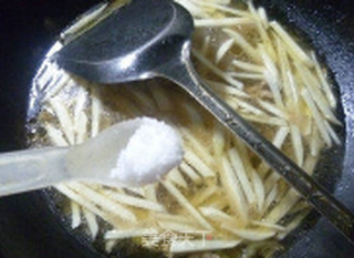 里脊肉榨菜茭白羹的做法步骤:9