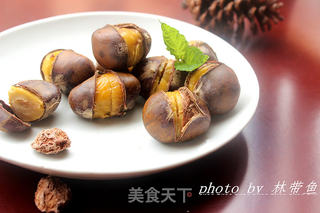 话梅板栗的做法步骤:5