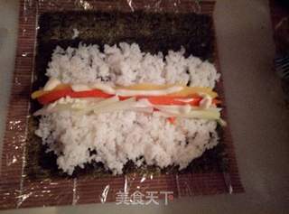 寿司 第一次手作的做法步骤:3