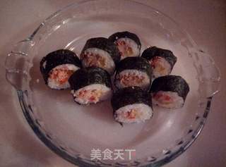 寿司 第一次手作的做法步骤:7