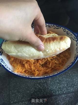 肉松面包的做法步骤:13