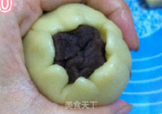 蛋黄酥的做法步骤:19