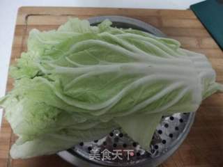 糖醋白菜卷的做法步骤:2