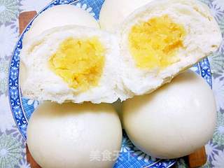 奶黄包的做法步骤:18