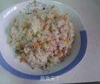 蛋包饭的做法步骤：8