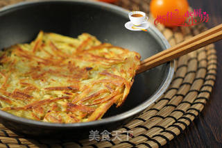 红薯丝饼的做法步骤:7