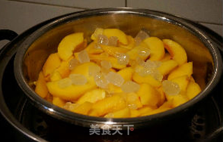 糖水黄桃的做法步骤:5