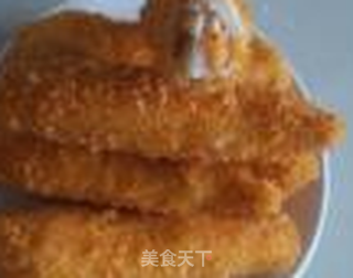 绝不逊色于KFC的黄金鸡肉卷的做法步骤:8
