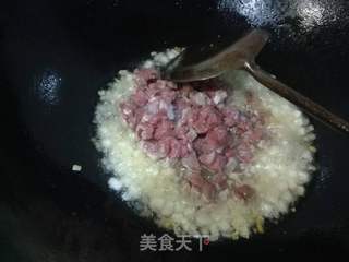 杏鲍菇牛肉酱的做法步骤:7